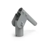 Кронштейн для уличных светильников 200*205*100мм на трубу до D58мм/консоль D48мм серый 1/2 | 903265106 | Gauss