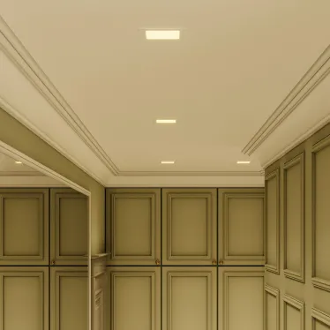 Светильник светодиодный встраиваемый ультратонкий квадратный IP20 6W 2700K | 940111106 | Gauss