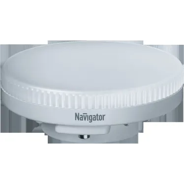Лампа светодиодная LED 10Вт GX53 230В 6500К NLL-GX53-10-230-6500К таблетка (плоский цилиндр) | 61246 | Navigator
