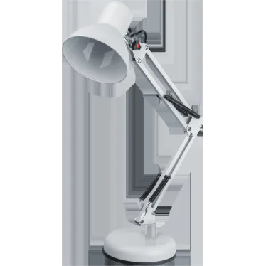 Светильник настольный NDF-D023-60W-WH-E27 на основании, белый | 61643 | Navigator