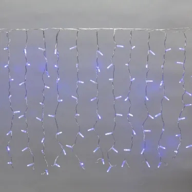 Гирлянда "Светодиодный Дождь"  2x0,8м, прозрачный провод, 230 В, диоды Синие, 160 LED | 235-103 | NEON-NIGHT