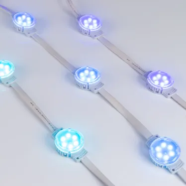 Модуль управляемый SPI-F6-D40 24V RGB-RAM-Auto (1.25W, IP68, 120 deg) (Arlight, Пластик, 3 года) | 036828 | Arlight