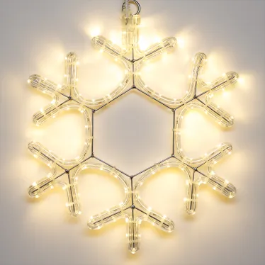 Фигура ARD-SNOWFLAKE-M7-450x375-126LED Warm (230V, 7.5W) | 025315 | Arlight