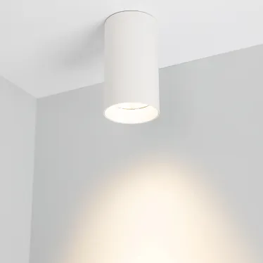 Светильник накладной SP-POLO-R85-1-15W Warm White 40deg (White, White Ring) | 022938 | Arlight