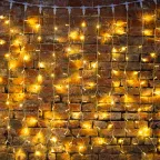 Гирлянда Светодиодный Дождь 2х3м, постоянное свечение, прозрачный провод, 230 В, диоды ТЕПЛЫЙ БЕЛЫЙ | 235-156-6 | NEON-NIGHT