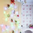 Гирлянда "Твинкл Лайт" 10 м, прозрачный ПВХ, 80 LED, цвет Мультиколор | 303-189 | NEON-NIGHT