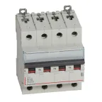 Выключатель автоматический четырехполюсный 16А B DX3 10kА/16kА