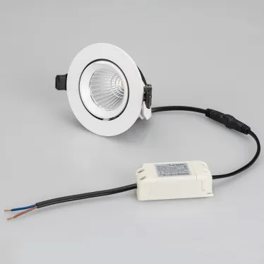 Светильник LTD-EXPLORER-R100-12W Warm3000 (BK, 38 deg, 230V) (Arlight, IP20 Металл, 3 года) | 034521 | Arlight
