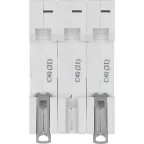 Выключатель автоматический трехполюсный RX3 4,5 кА C 40 А