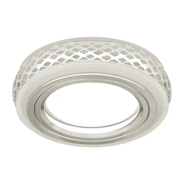 Светильник точечный встраиваемый Backlight BL142 Кругл. Gu5.3, 3W, LED 3000K 1/40 белый матовый | BL142 | Gauss