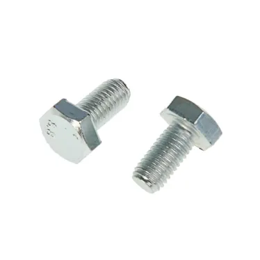 Болт DIN933 М6х16 шестигранная голова полная резьба оцинкованный (20 шт)