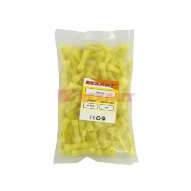 Гильза соединительная изолир L-27.3 мм нейлон 4-6 кв мм (ГСИ(н) 6.0 ГСИ-н 4,0-6,0), REXANT