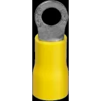 Наконечник кольцевой НКИ 6-4, желтый (50шт/уп.) Navigator
