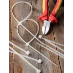 Хомут P6.6 стандартный белый 4.8x200 (100шт) FlexLock PROxima