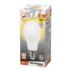 Лампа светодиодная LED 10Вт Е27 A60 BUGLIGHT 540Лм холодный белый