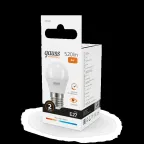 Лампа светодиодная LED 8 Вт 520 лм 3000К шар P45 теплый E27 AC 220В Elementary Gauss