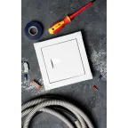 Люк ревизионный металл 150х150 Basic