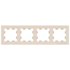 Рамка четырехпостовая ATLASDESIGN универсальная бежевый