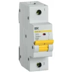 Выключатель автоматический ВА47-150 1Р 63А 15кА характеристика D