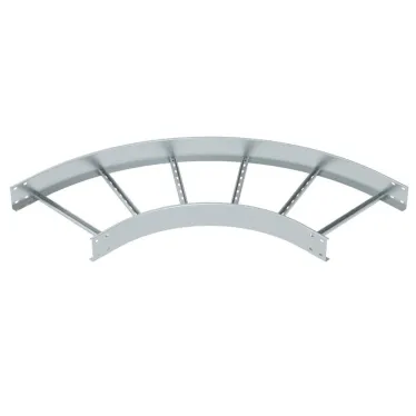 Угловая секция 90° лестничного лотка 110х500 мм R-500 мм