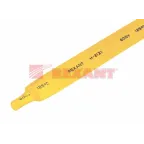 Термоусаживаемая трубка 9,0 4,5 мм, желтая, упаковка 50 шт. по 1 м, REXANT