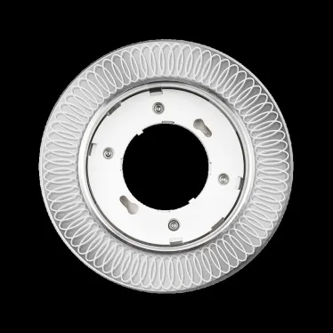 Светильник светодиодный ДВО-15W встраиваемый под лампу GX53 декоративный с доп. подсветкой MG12 хром без лампы Jazzway