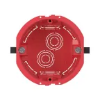 Подрозеточная коробка для полых стен, глубиной 60мм, 2 модуля