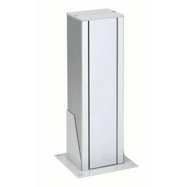 Connect Миниколонна 1-сторонняя на 5 модулей К45 270х70х60 мм SC алюминий