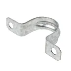 Скоба металлическая двухлапковая d25-26мм (100шт) PROxima