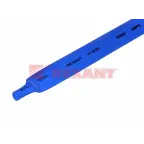 Термоусаживаемая трубка 12,0 6,0 мм, синяя, упаковка 50 шт. по 1 м, REXANT