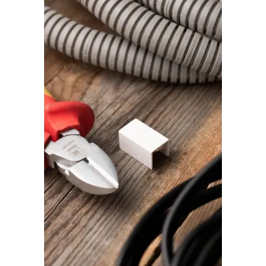 Соединитель (16х16) (4 шт) Plast PROxima белый