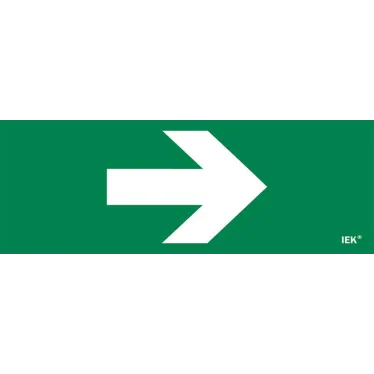 Этикетка самоклеящаяся 280х100мм ''Направляющая стрелка'' IEK