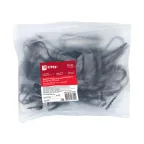 Дюбель-хомут для круглого кабеля (19-25мм) черный (50 шт) PROxima