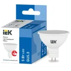 Лампа светодиодная MR16 софит 5Вт 230В 6500К GU5.3 IEK