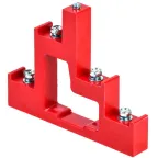 Изолятор ступенчатый ИС4-25/1-15 (4xМ6/1xМ5) силовой с болтом