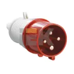 Вилка кабельная 32А 3Р+PE IР44 переносная 380В 024