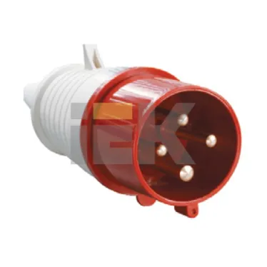 Вилка кабельная 32А 3Р+PE IР44 переносная 380В 024