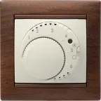 Рамка VALENA 1 пост тонированное дерево