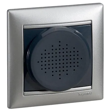 VALENA Рамка 1 пост горизонтальная алюминий