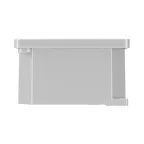 Коробка ответвительная 90х90х53мм IP66 RAL9006 алюминиевая