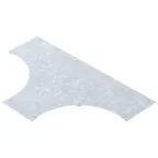 Крышка T-образной секции 400 мм