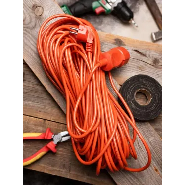 Удлинитель 'Зевс 2.0' 30м c заземлением ПВС 3x1 16А/3.5кВт PROxima