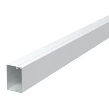 Металлический кабельный канал LKM 40x60x2000 мм (сталь,белый)