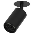 Светильник встраиваемый алюминиевый KL106 BK MR16 GU5.3 черный матовый