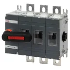 Выключатель-разъединитель ВНК-35-31130 PRO mvr20-3-160E 3П 160А с установленной фронтальной рукояткой управления