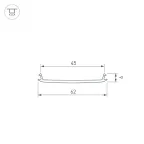 Экран STRETCH-S-50-CEIL-CENTER-10m (GAммA50)