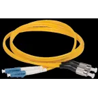 Патч-корд оптический 9/125 (OS2) FC/UPC-LC/UPC (Duplex) 15м