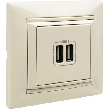 VALENA Рамка 1 пост слоновая кость