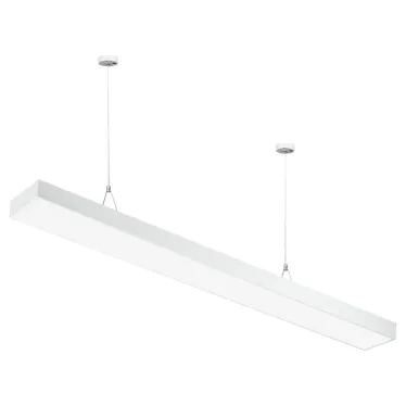 Светильник LED Geometria Block SPO-114-W-40K-036 36Вт 4000К 2800Лм IP40 1200*130*50 белый подвесной драйвер внутри