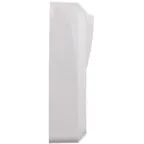 ЭТЮД блок открытой установки Розетка без заземления + Выключатель 2-клавиш., белый